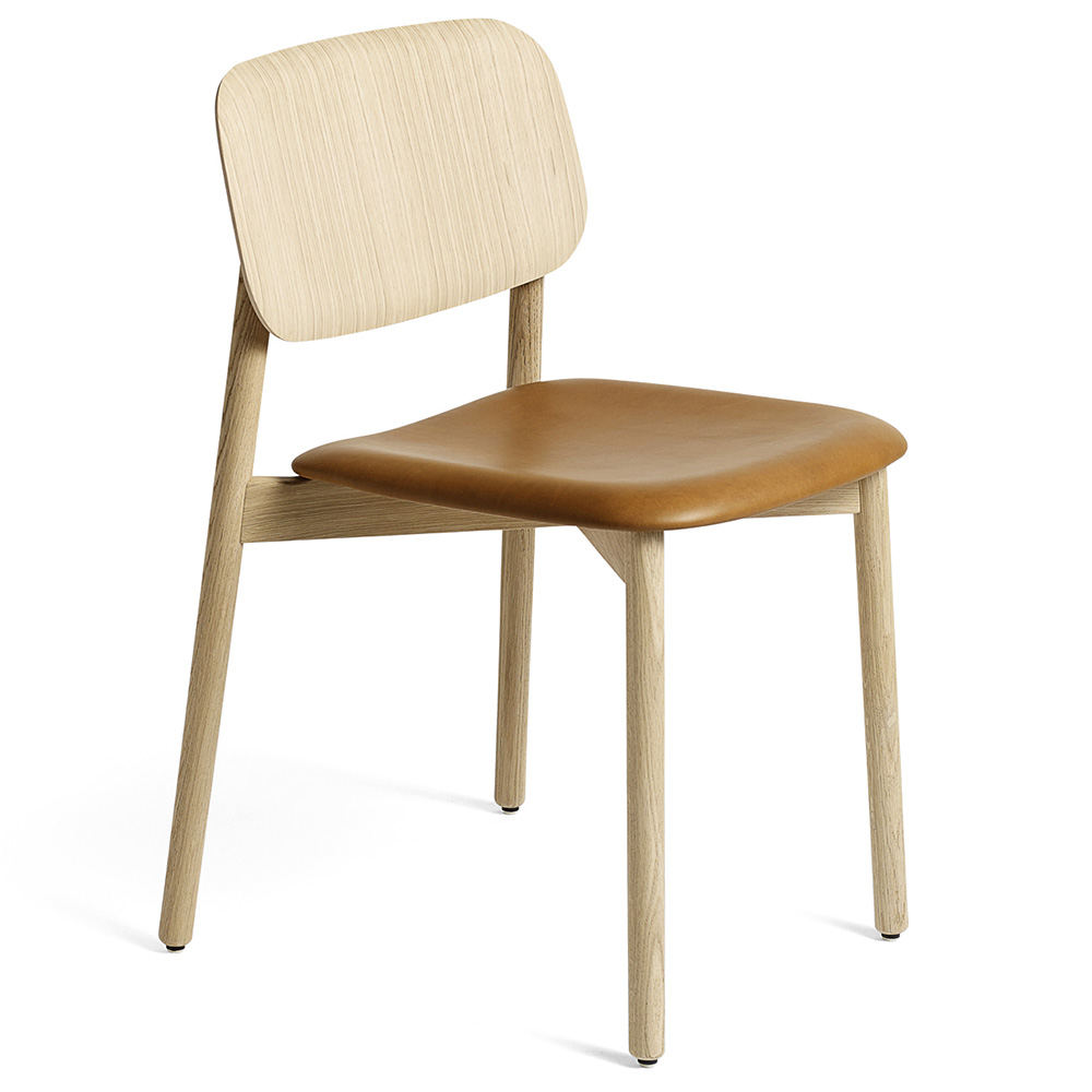 Silla Soft Edge 60 asiento tapizado Hay