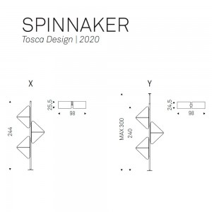 Estantería Spinnaker de Cattelan Italia. Estantería de diseño. Estantes modernos.