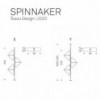Estantería Spinnaker de Cattelan Italia. Estantería de diseño. Estantes modernos.