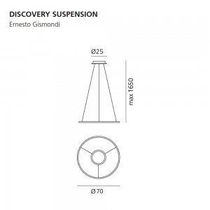 Discovery suspensión de Artemide. Tienda online lámparas modernas.