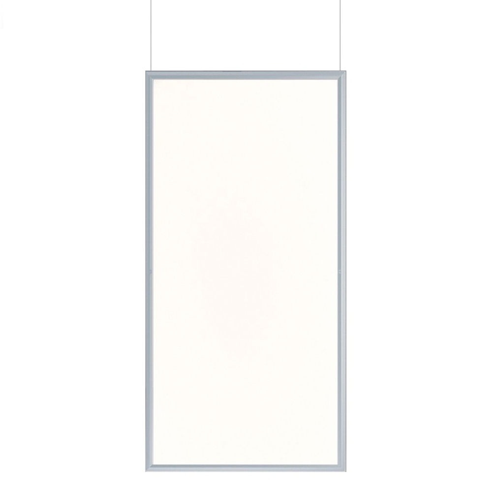 Discovery Space Rectangular - Satinized aluminium