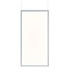 Discovery Space Rectangular - Satinized aluminium