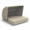 Cama Vela Daybed Basic cuadrada con parasol Resistente al Sol