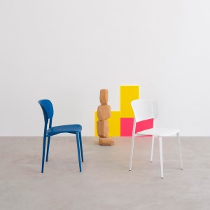 Silla de diseño PLY para comedor de Desalto. Silla moderna de diseño.