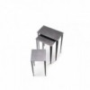 Mesa auxiliar Spillo de Cattelan Italia. Mesas auxiliar de diseño moderno.