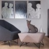 Pouf  moderno 3angle de Prostoria. Sofas cama diseño.