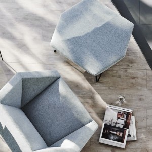 Pouf  moderno 3angle de Prostoria. Sofas cama diseño.