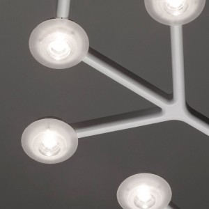 Led net circle suspension de Artemide. Tienda online de lámparas modernas.
