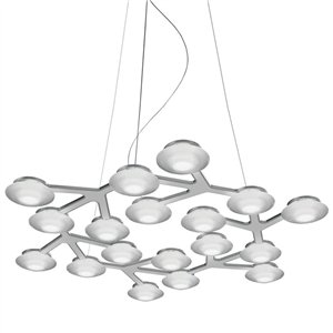 Led net circle suspension de Artemide. Tienda online de lámparas modernas.