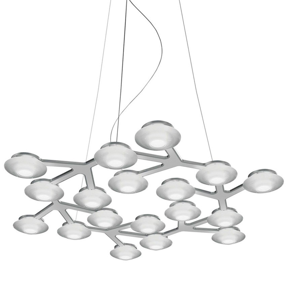Led net circle suspension de Artemide. Tienda online de lámparas modernas.