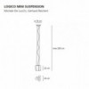 Lógico mini suspensión de Artemide. Tienda online lámparas modernas.