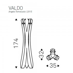 Perchero Valdo de Cattelan Italia. Perchero de diseño moderno. Percheros de pie.