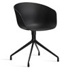Silla AAC 20 de acero y polipropileno de Hay ideal para espacios modernos.