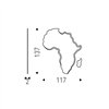 Espejo Africa de Cattelan Italia. Complementos de diseño. Espejos modernos.