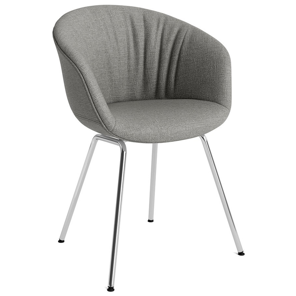 Silla AAC 27 tapizado Soft de Hay. Silla de diseño tapizada.