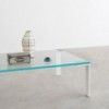 Mesa Auxiliar Liko Glass Desalto. Mesa centro o lateral de diseño italiano.