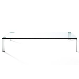 Mesa Auxiliar Liko Glass Desalto. Mesa centro o lateral de diseño italiano.