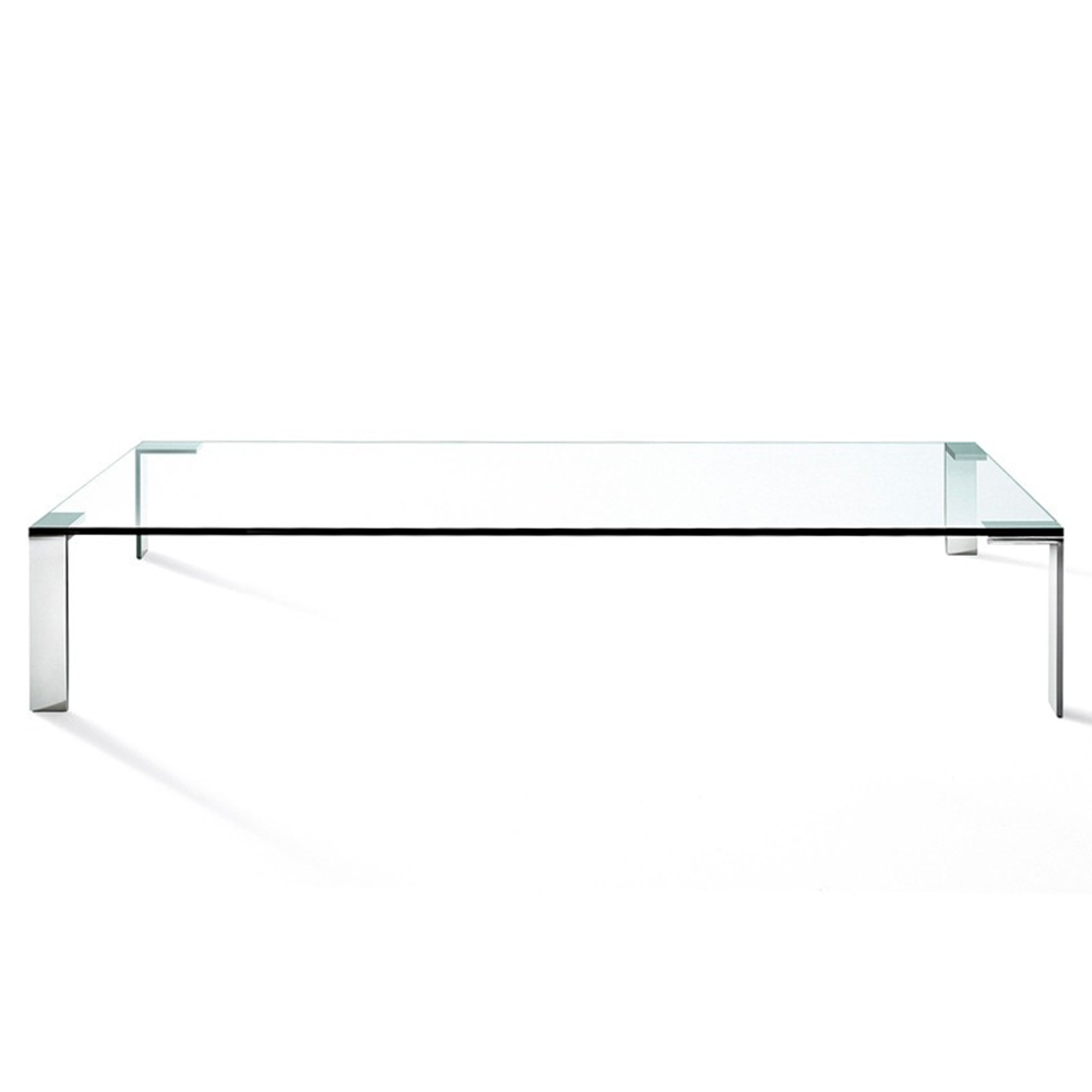 Mesa Auxiliar Liko Glass Desalto. Mesa centro o lateral de diseño italiano.