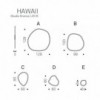 Espejo Hawaii de Cattelan Italia. Colección de espejos. Espejos para salón.