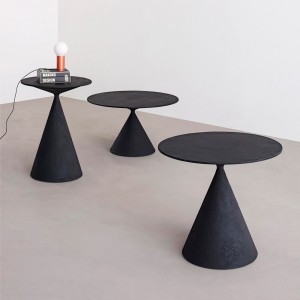 Mesa Auxiliar Mini Clay Cerámica Desalto. Mesa baja de diseño para interiores.
