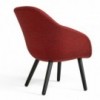 Butaca AAL 82 tapizado Soft de Hay para interiores, estilo nórdico y asiento tapizado.