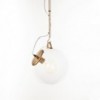 Miconos Suspension - Satin brass