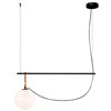 Lámpara de suspensión NH S2 de Artemide. Lámpara colgante de diseño.