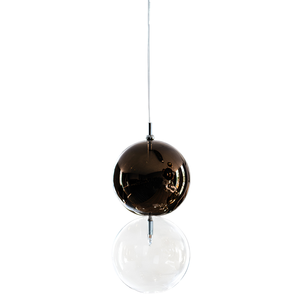 Lámpara colgante Apollo de Cattelan Italia. Lámparas con esferas de vidrio.