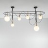 Lámpara de suspensión NH S5 elliptic Artemide con diseño moderno y elegante.