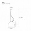 Nur suspensión de Artemide. Tienda online de lámparas modernas.