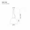 Nur 1618 de Artemide. Tienda online lámparas elegantes y modernas.