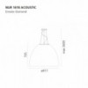 Nur Acoustic de Artemide. Tienda online lámparas de diseño modernas.