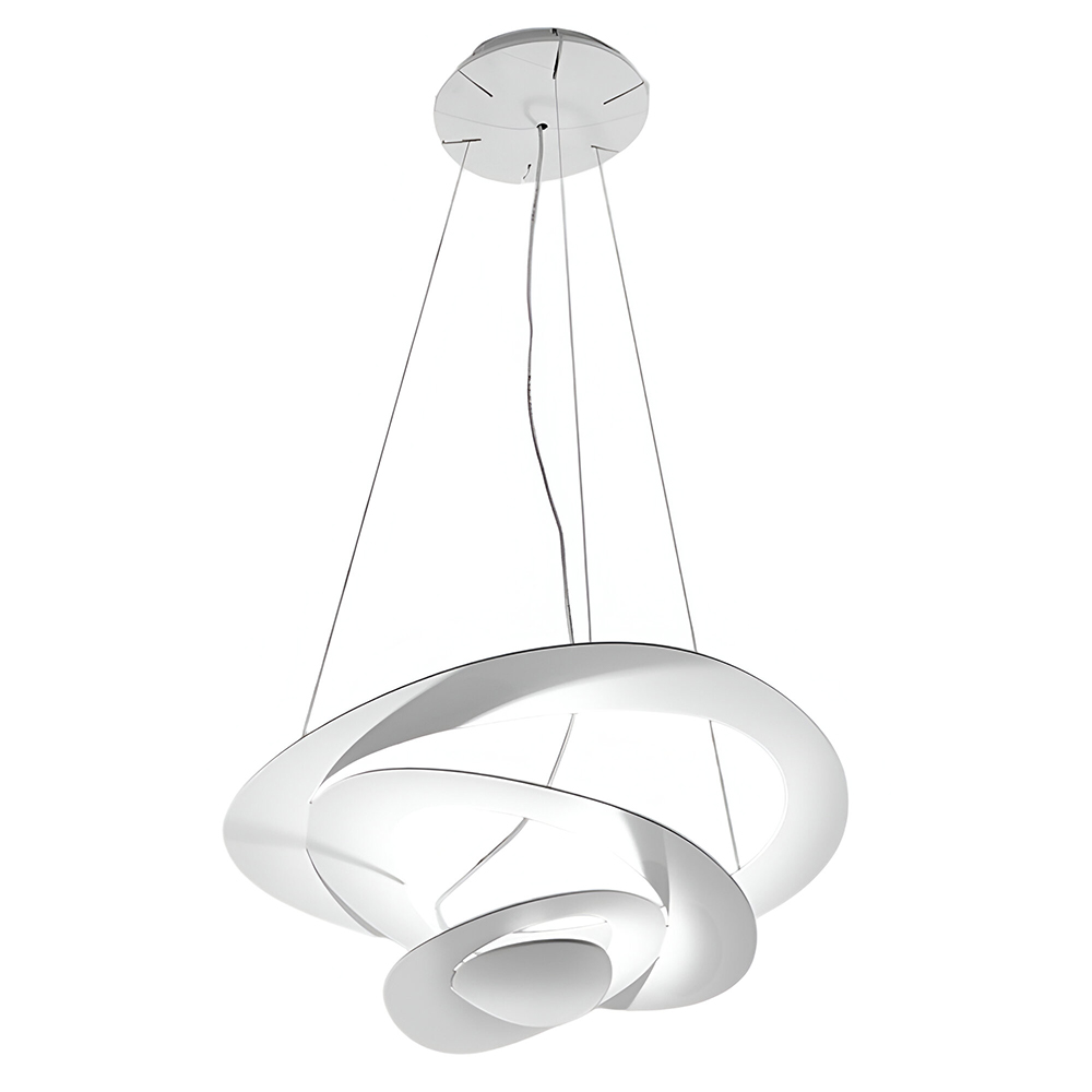 Lámpara Pirce mini suspensión halo Artemide. Diseño de lámparas modernas.