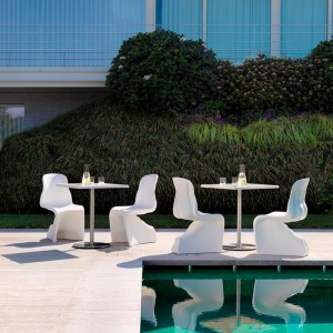 Silla Her Lacada de Casamania. Sillas modernas. Muebles de diseño italiano.