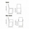 Silla Ketch de Bonaldo. Sillas modernas. Diseño italiano para interiores.