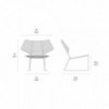 Sillón Alieno Peacock de Casamania. Sillas para exterior. Muebles de diseño.