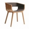 Sillón Maritime de madera y tapizada de Casamania. Sillas para exterior de diseño.
