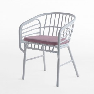 Silla Raphia Alluminio de Casamania. Sillas modernas. Muebles de diseño.