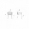 Silla Raphia Alluminio de Casamania. Sillas modernas. Muebles de diseño.