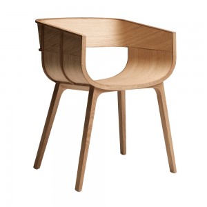 Sillón Maritime de madera y tapizada de Casamania. Sillas para exterior de diseño.