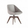 Silla Stone con base giratoria de Bonaldo. Moderno diseño italiano.