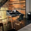 Silla Stereo Wood de Casamania. Sillas y poufs modernas de diseño italiano.