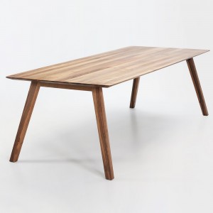 Mesa de comedor Monk madera de Prostoria. Mesa diseño de madera.