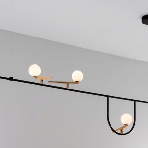 Yanzi colgante Artemide. Iluminación con diseño moderno y elegante.
