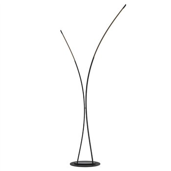 Lámpara de pie Twin de Cattelan Italia. Iluminación de diseño. Lámpara de pie.