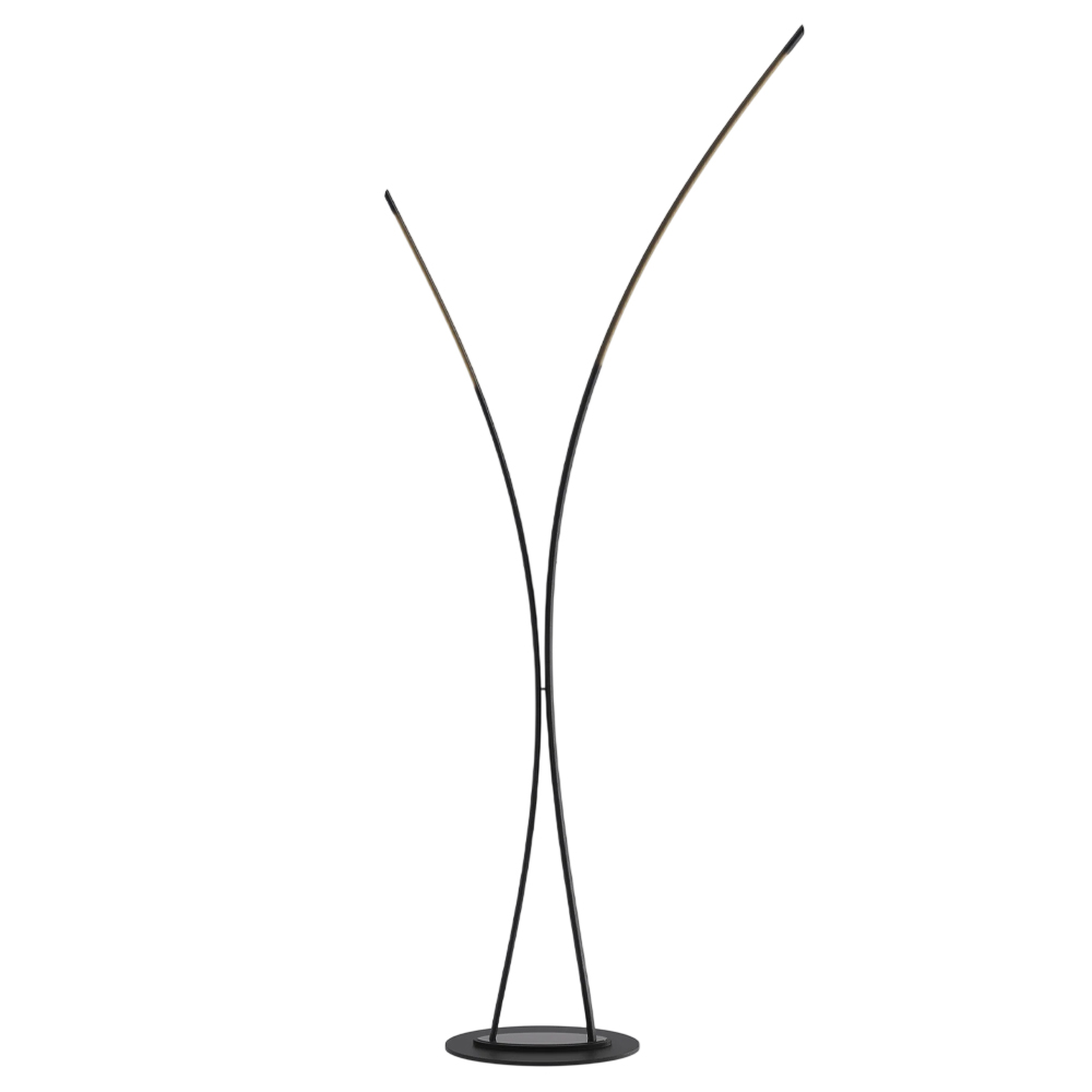 Lámpara de pie Twin de Cattelan Italia. Iluminación de diseño. Lámpara de pie.