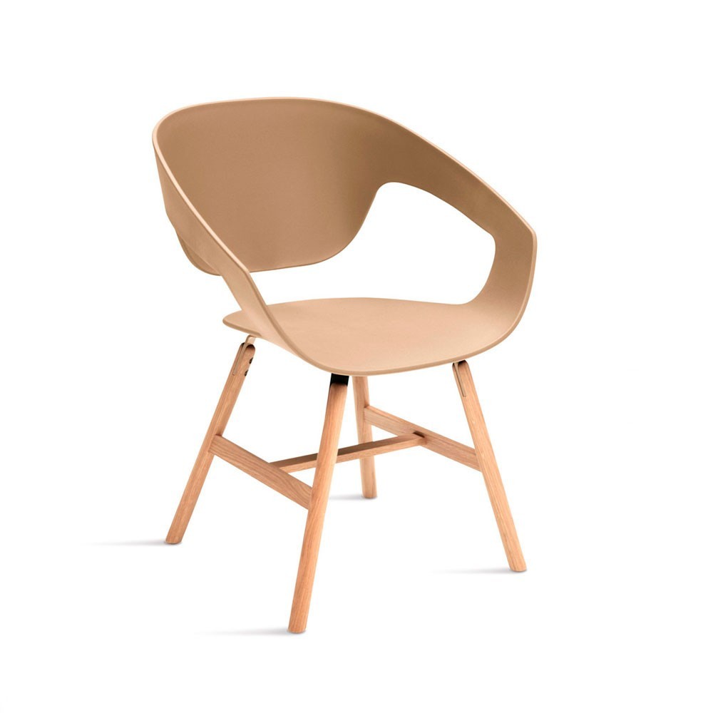 Silla Vad Wood de Casamania. Sillas y poufs modernos. Diseño italiano.