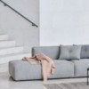 Sofá Mags soft lounge de madera tapizado de HAY.