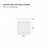 Altrove 600 LED wall/ceiling de Artemide. Tienda online lamparas modernas.