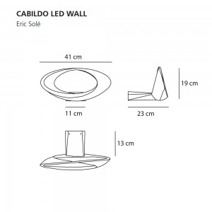 Aplique Cabildo LED wall de Artemide. Tienda online lámparas modernas.